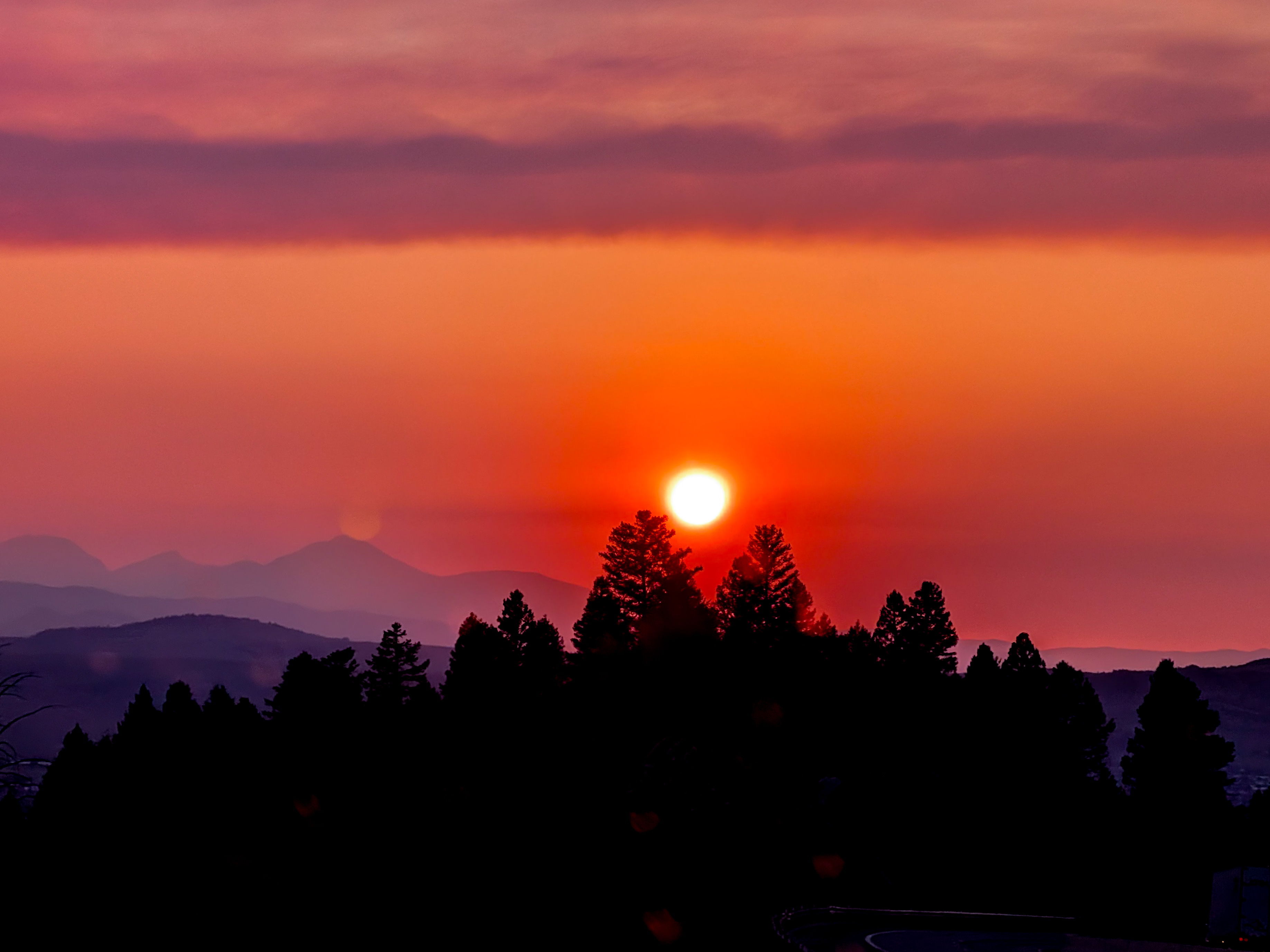 Sunset in Montana